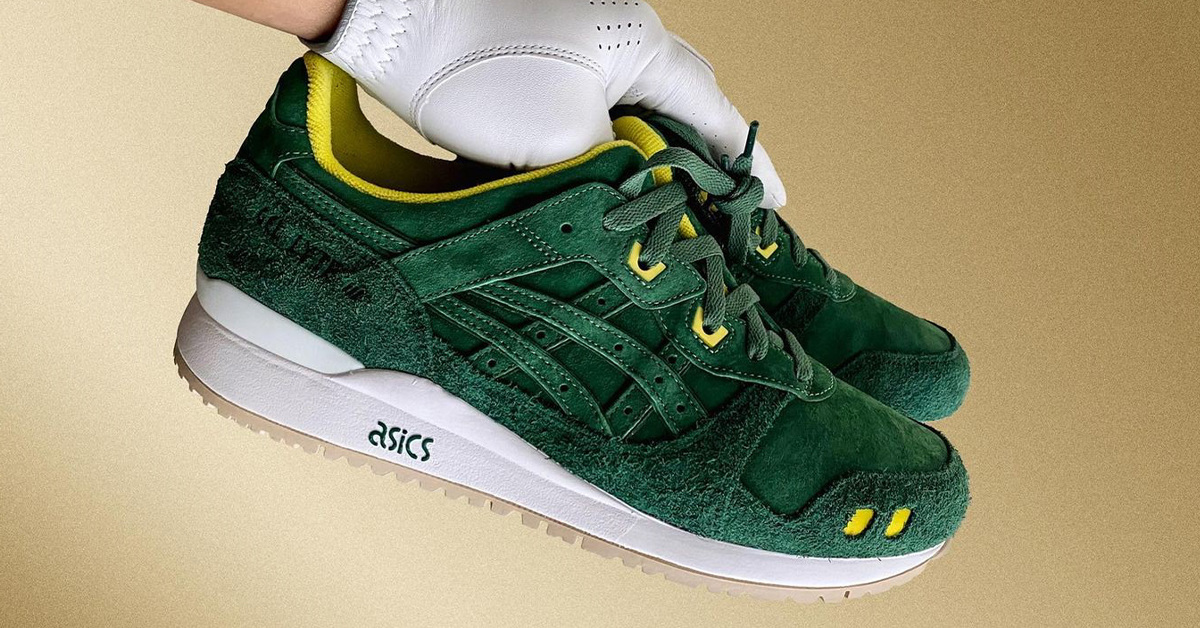 Kommender ASICS GEL-Lyte III „Shamrock“ erinnert an das US Masters Tournament